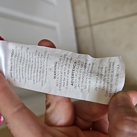 Disney Minnie Mouse Terry Cloth Hooded Ears Polka Dots Bow Dress Up Towel Daisy - Picture 4 of 9